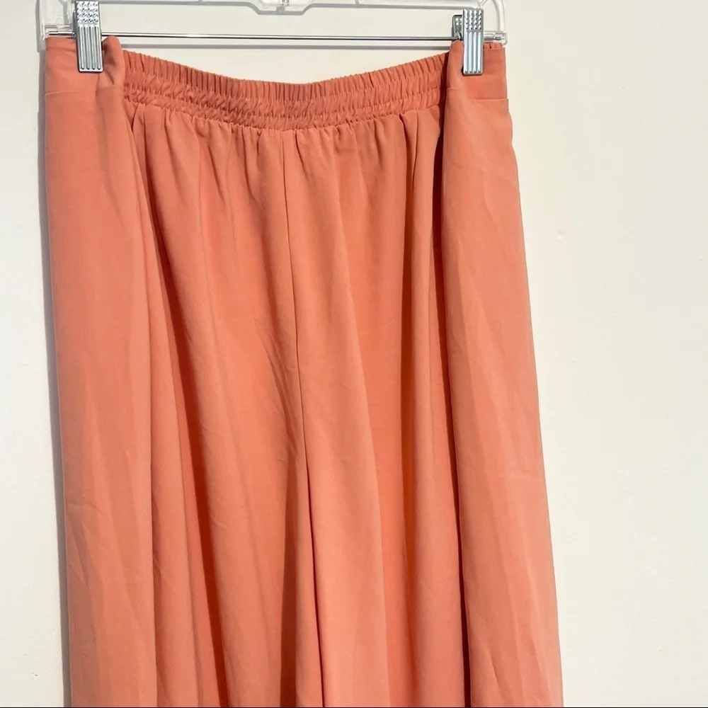 ➕ NWT Cato Coral Orange Light Weigh Wide Leg Pants Womens Plus Size 18/20 - Picture 6 of 11
